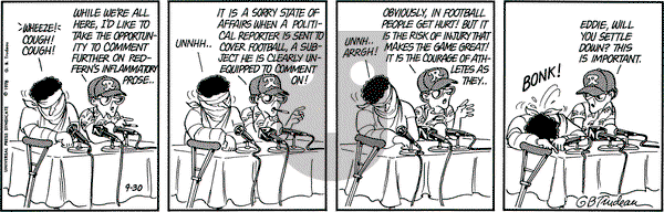 Doonesbury on Saturday September 30, 1978 Comic Strip