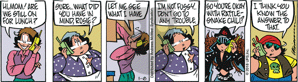 Rose is Rose on Monday January 8, 2018 Comic Strip