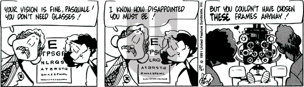 Rose is Rose on Thursday March 21, 1991 Comic Strip