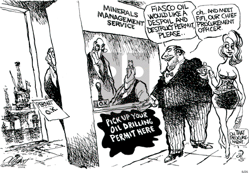 Pat Oliphant on Tuesday May 25, 2010 Comic Strip