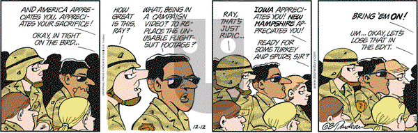 Doonesbury on Friday December 12, 2003 Comic Strip