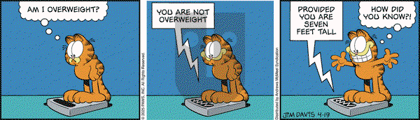 Garfield on Saturday April 19, 2025 Comic Strip