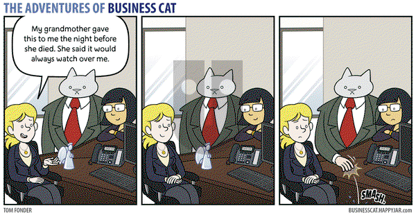 The Adventures of Business Cat on Thursday February 18, 2021 Comic Strip
