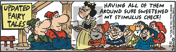 Frank and Ernest on Monday July 21, 2008 Comic Strip