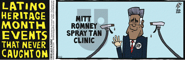 La Cucaracha on Tuesday October 2, 2012 Comic Strip