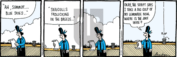 Overboard on Wednesday June 27, 2001 Comic Strip