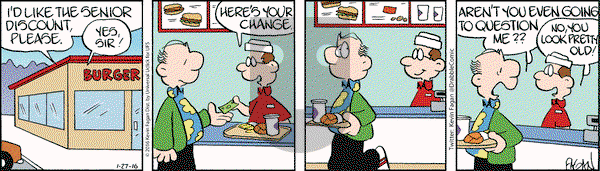 Drabble on Wednesday January 27, 2016 Comic Strip