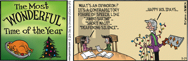 Grand Avenue on Saturday November 29, 2014 Comic Strip