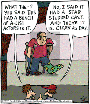 The Argyle Sweater on Wednesday February 15, 2017 Comic Strip