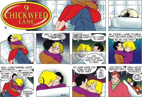 9 Chickweed Lane on Sunday February 18, 2007 Comic Strip