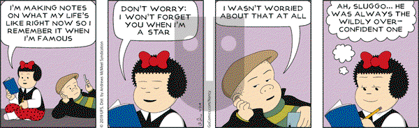 Nancy on Saturday December 7, 2019 Comic Strip