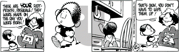 Rose is Rose on Tuesday January 21, 1992 Comic Strip