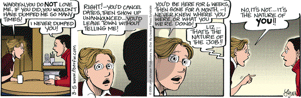 For Better or For Worse on Wednesday March 5, 2008 Comic Strip