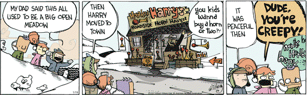 Wallace the Brave on Tuesday January 19, 2021 Comic Strip