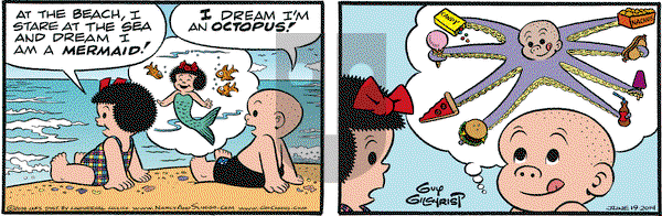 Nancy on Thursday June 19, 2014 Comic Strip