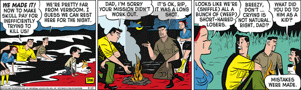 Rip Haywire on Thursday March 10, 2016 Comic Strip