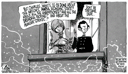 Pat Oliphant on Wednesday July 29, 1981 Comic Strip