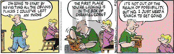 Betty on Wednesday April 23, 2025 Comic Strip