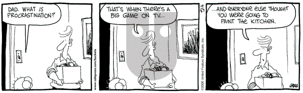 The Buckets on Thursday November 16, 2006 Comic Strip