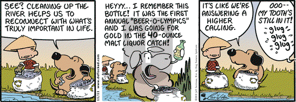 DeFlocked on Tuesday November 11, 2014 Comic Strip