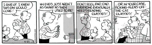 Drabble on Wednesday April 27, 2005 Comic Strip