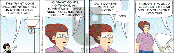 Nancy on Saturday June 8, 2019 Comic Strip