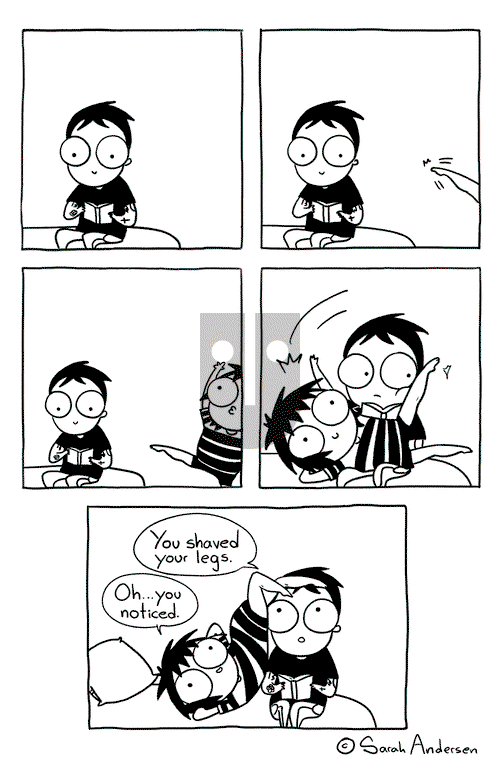 Sarah's Scribbles - Saturday August 27, 2016 Comic Strip