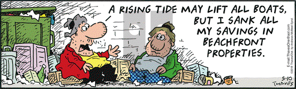 Frank and Ernest on Thursday May 10, 2018 Comic Strip
