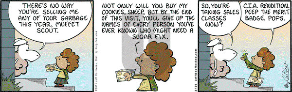 DeFlocked on Tuesday March 29, 2011 Comic Strip