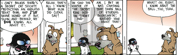 Get Fuzzy on Monday August 13, 2012 Comic Strip