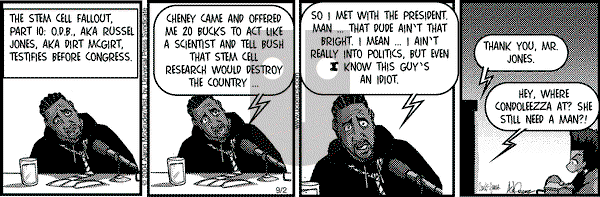 The Boondocks on Thursday April 5, 2012 Comic Strip