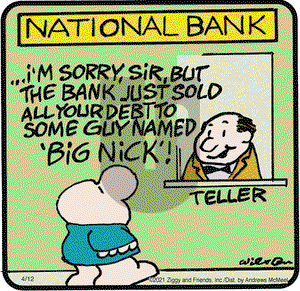 Ziggy on Monday April 12, 2021 Comic Strip