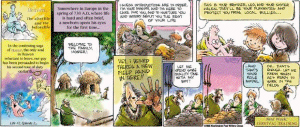 Non Sequitur on Sunday March 17, 1996 Comic Strip