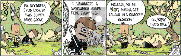 Wallace the Brave on Wednesday May 15, 2019 Comic Strip