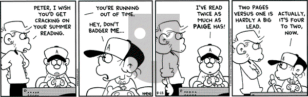 FoxTrot on Tuesday August 23, 2005 Comic Strip
