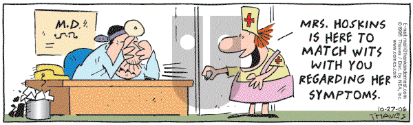 Frank and Ernest - Friday October 27, 2006 Comic Strip