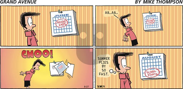 Grand Avenue on Sunday August 27, 2023 Comic Strip