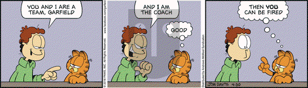 Garfield on Monday April 30, 2018 Comic Strip