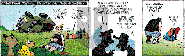 Over the Hedge on Thursday June 12, 2025 Comic Strip