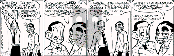 Maintaining on Wednesday November 28, 2007 Comic Strip