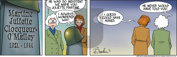 9 Chickweed Lane on Saturday February 21, 2015 Comic Strip