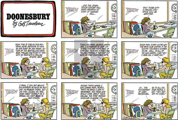 Doonesbury on Sunday May 21, 1978 Comic Strip