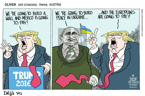 ViewsBusiness on Monday February 24, 2025 Comic Strip