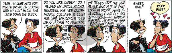 Baldo on Friday December 29, 2000 Comic Strip