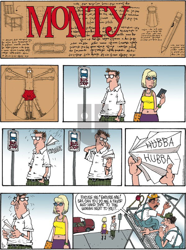 Monty on Sunday June 24, 2018 Comic Strip