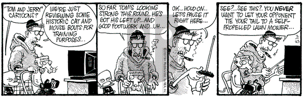 Monty on Friday February 23, 2007 Comic Strip