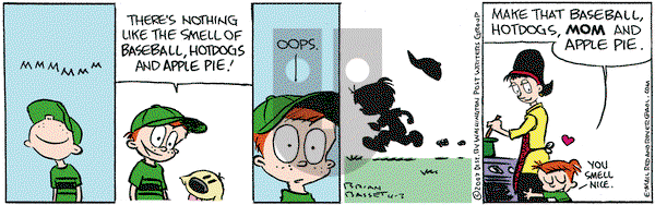 Red and Rover on Thursday April 3, 2003 Comic Strip