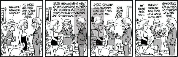 Doonesbury on Monday September 8, 1980 Comic Strip
