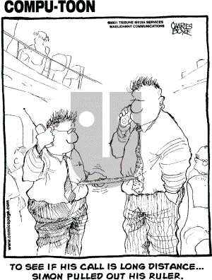 Compu-toon on Monday September 24, 2001 Comic Strip