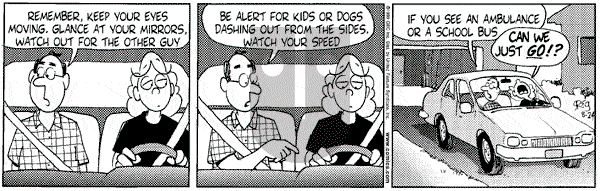 Luann on Tuesday August 24, 1999 Comic Strip